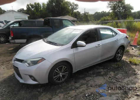 2016 Toyota Corolla Le Plus from USA, damaged, VIN 2T1BURHE7GC562107